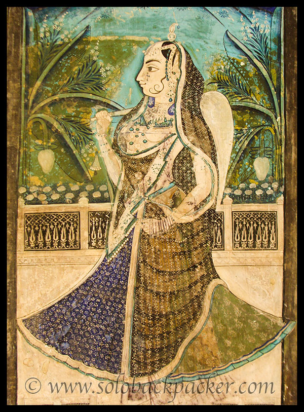 An Artwork in Chitrashala at Bundi Palace