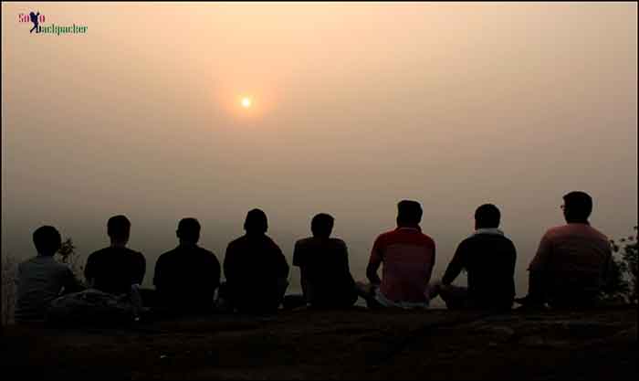 Enjoying Sunset with the friends, Boko, Assam