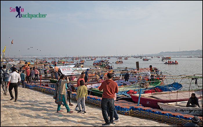 Boating in Sangam, Prayagraj