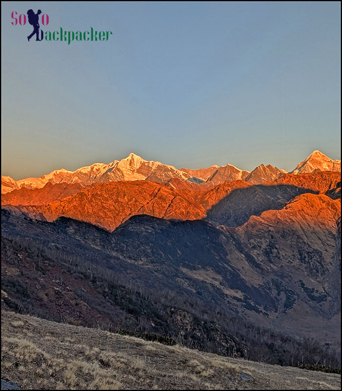 Sunrise over Himalayan Peaks