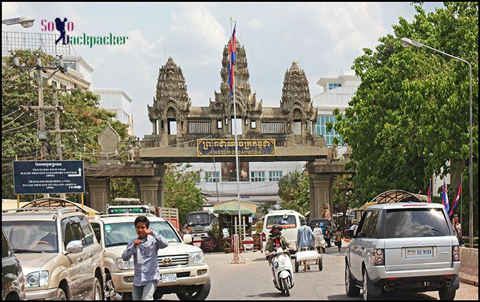 Arrival in the Kingdom of Cambodia