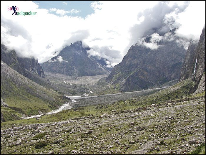 Satopanth Glacier near Vasudhara Falls