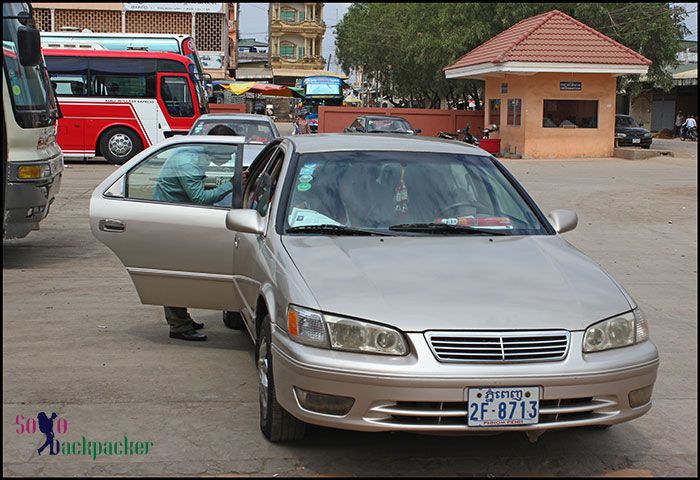 Shared Car from Poipet to Siem Reap