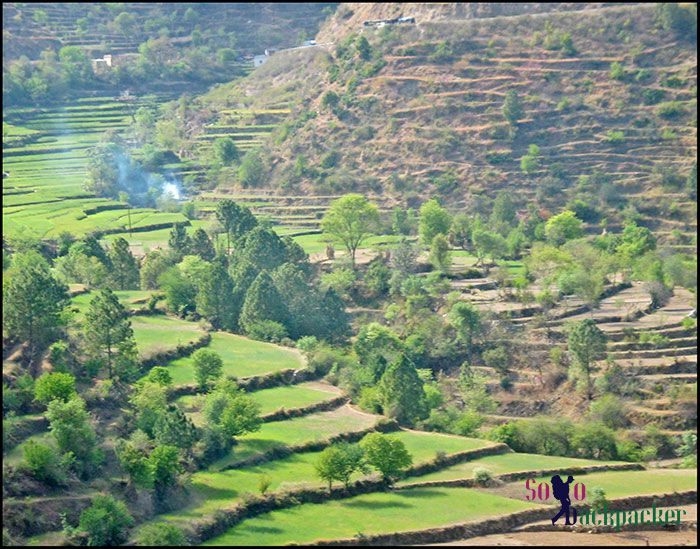 Valley on the way to Tehri Lake