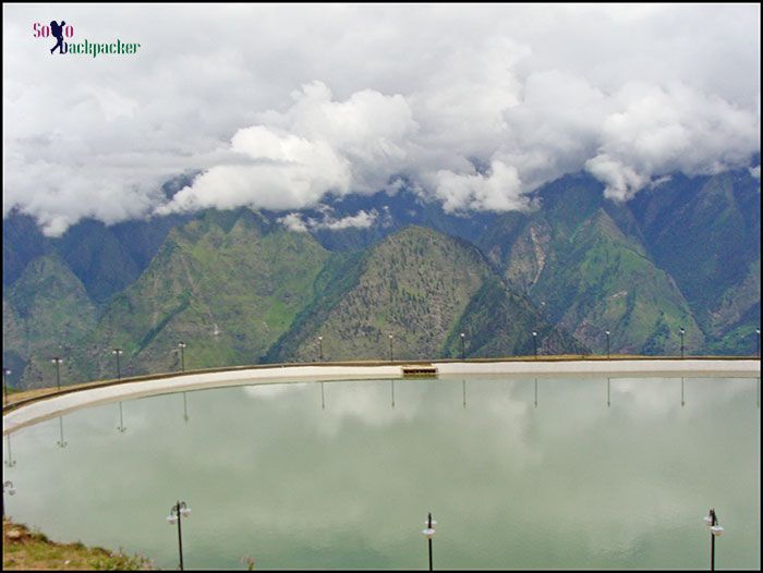 Artificial Lake at Auli